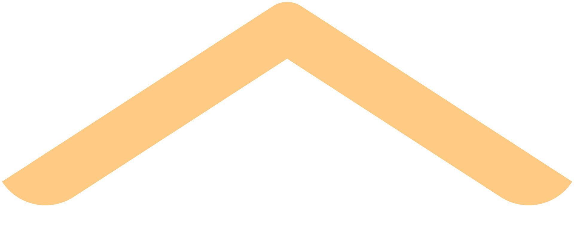 House Roof Icon Outline Isolated on White Background. Minimal House Logo Vector
