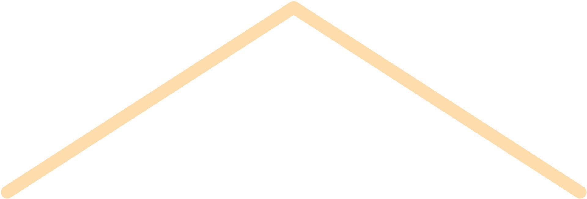 House Roof Icon Outline Isolated on White Background. Minimal House Logo Vector