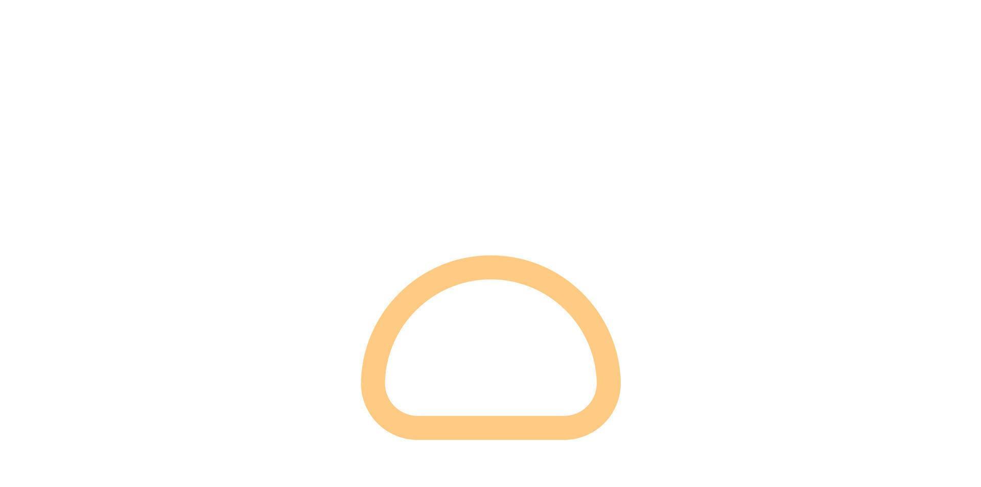 House Roof Icon Outline Isolated on White Background. Minimal House Logo Vector
