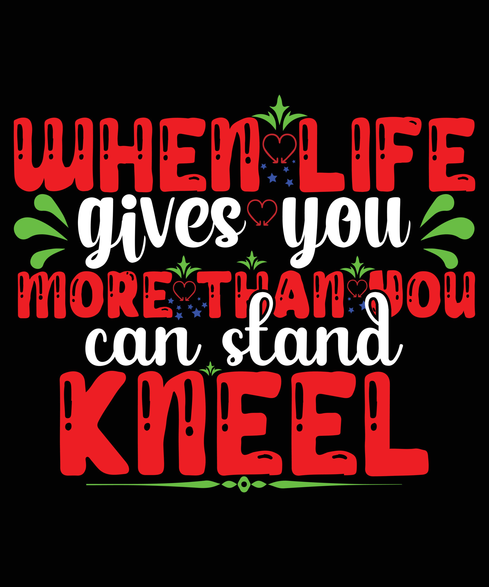 Christian best Quotes T-Shirt Design. 11731491 Vector Art at Vecteezy