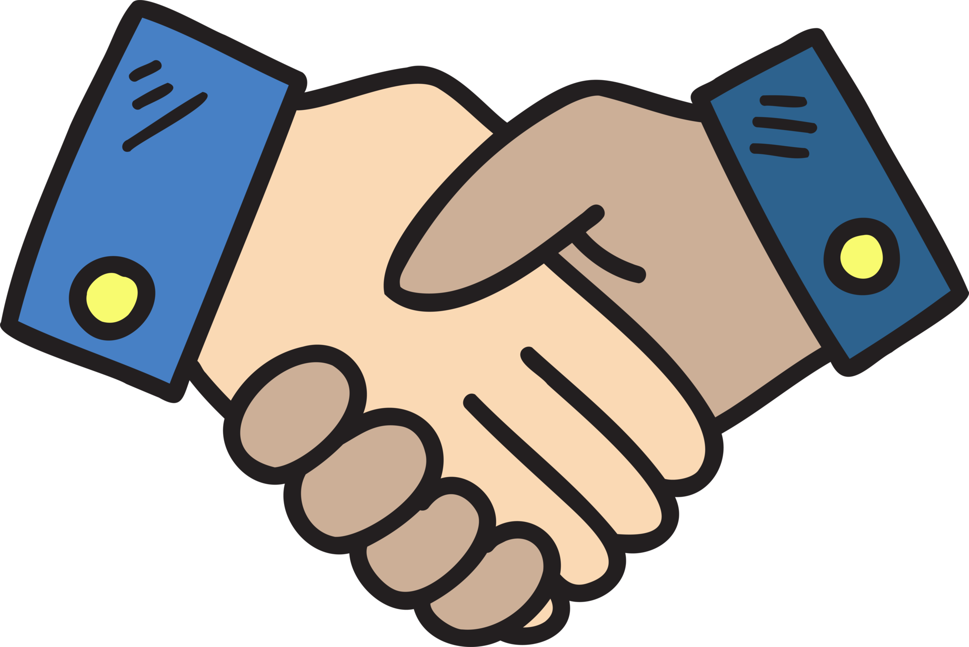 Handshake png images