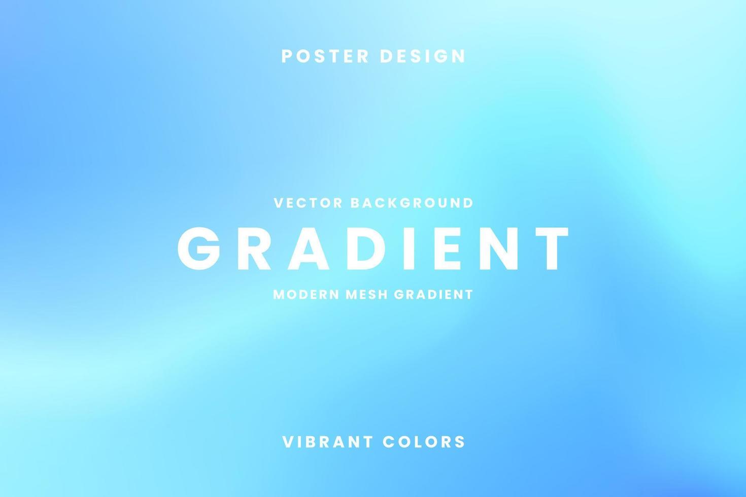 Abstract blurred gradient mesh background in bright multi-color. Colorful smooth banner template. vector