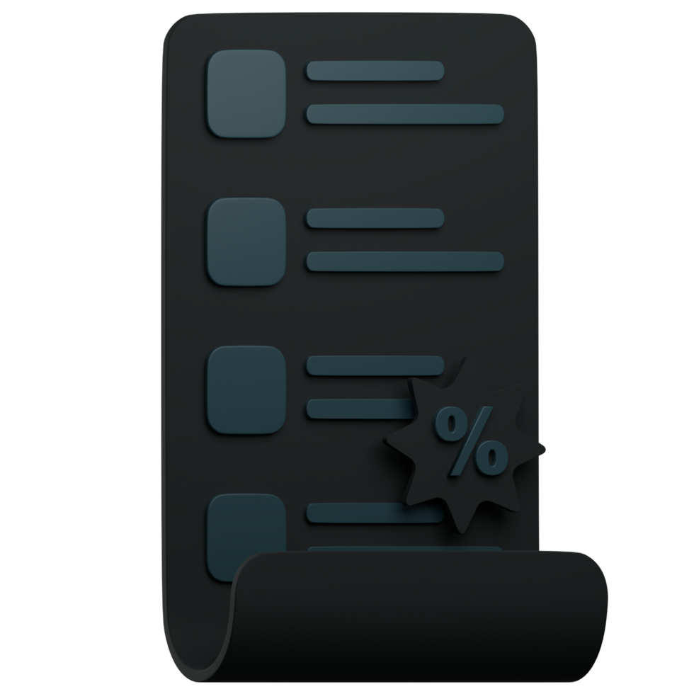 3D Icon Label Discount png
