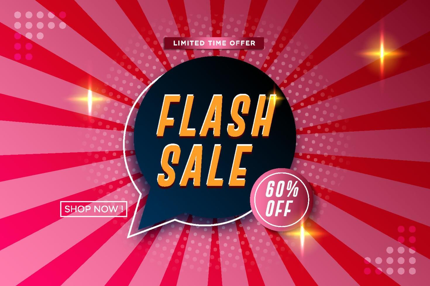 abstract background flash sale vector