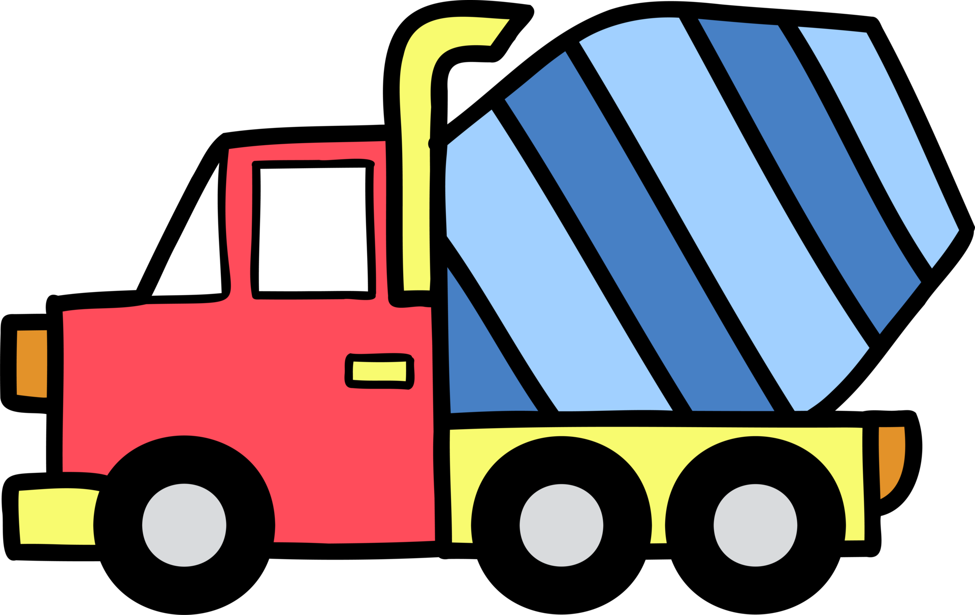 Hand Drawn Cement Truck Illustration 11733572 PNG hand-drawn-cement-truck-illustration-11733572-png