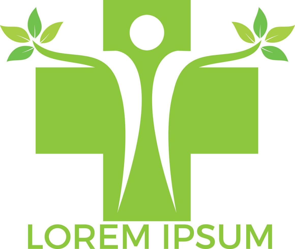 Abstract medical vector logo design. Illustration design of logotype cross health symbol.