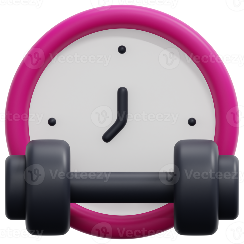 exercise 3d render icon illustration png