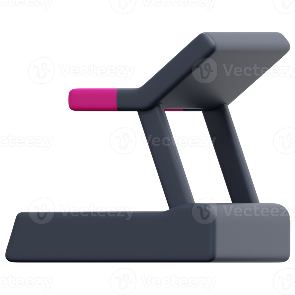 treadmill 3d render icon illustration png