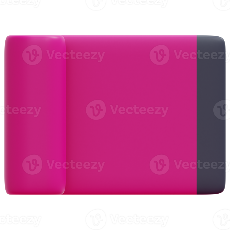 yoga mat 3d render icon illustration png