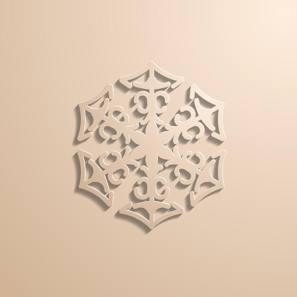 Decorative Ornament for background vector