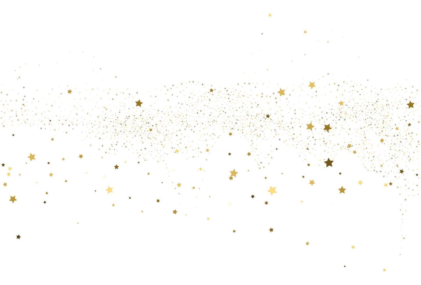 Light gold glitter confetti texture vector