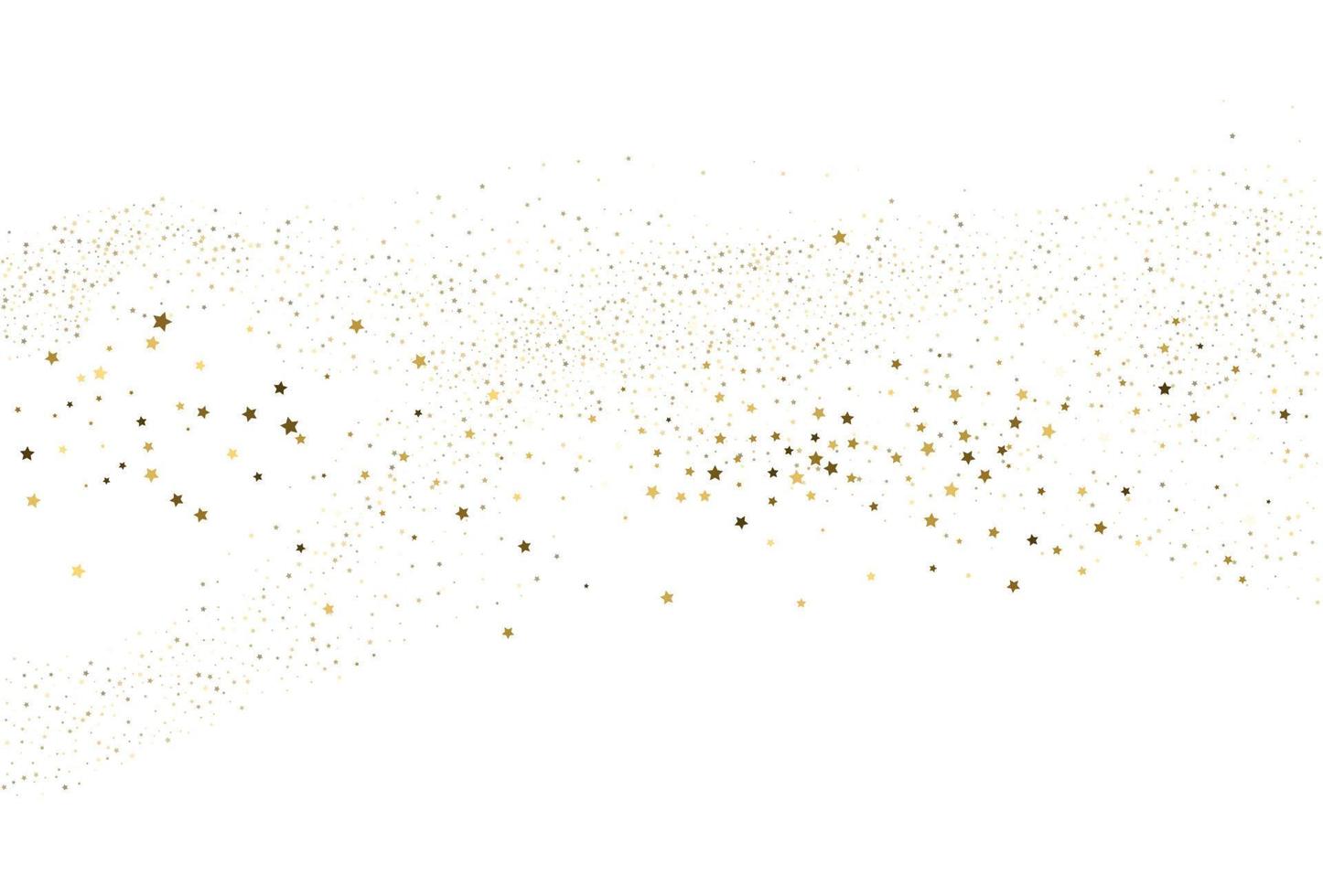 Light gold glitter confetti texture vector