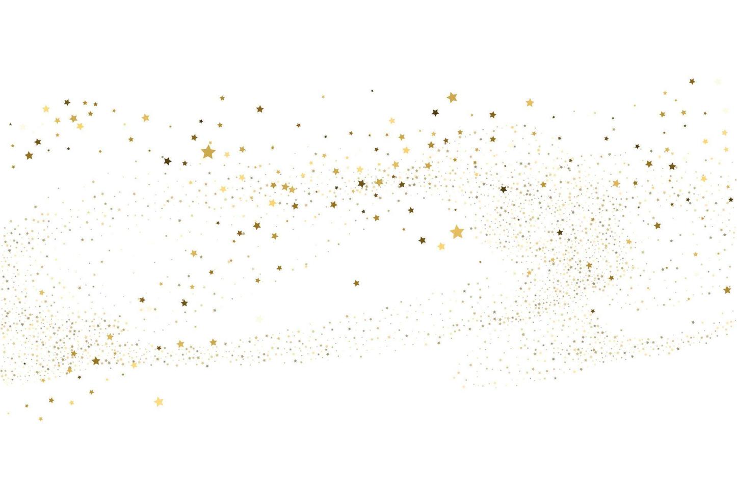 Light gold glitter confetti texture vector