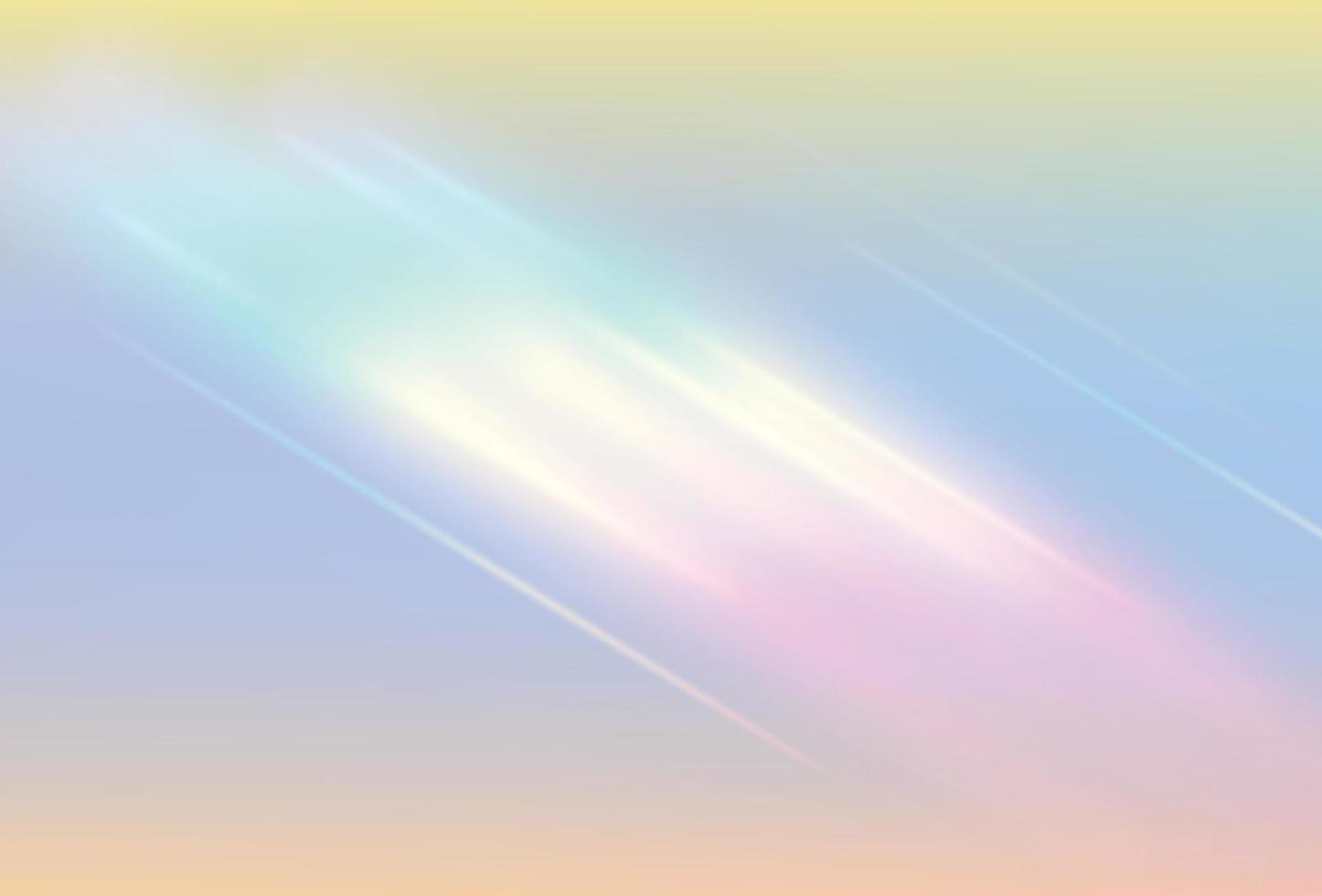 Morion light effect. Rainbow background. vector