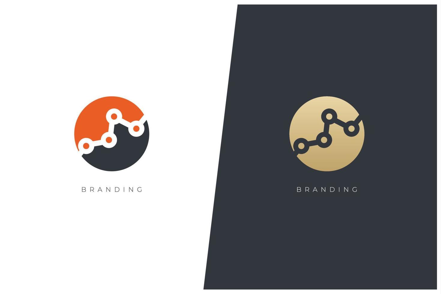 Industrial Technology Vector Logo Concept