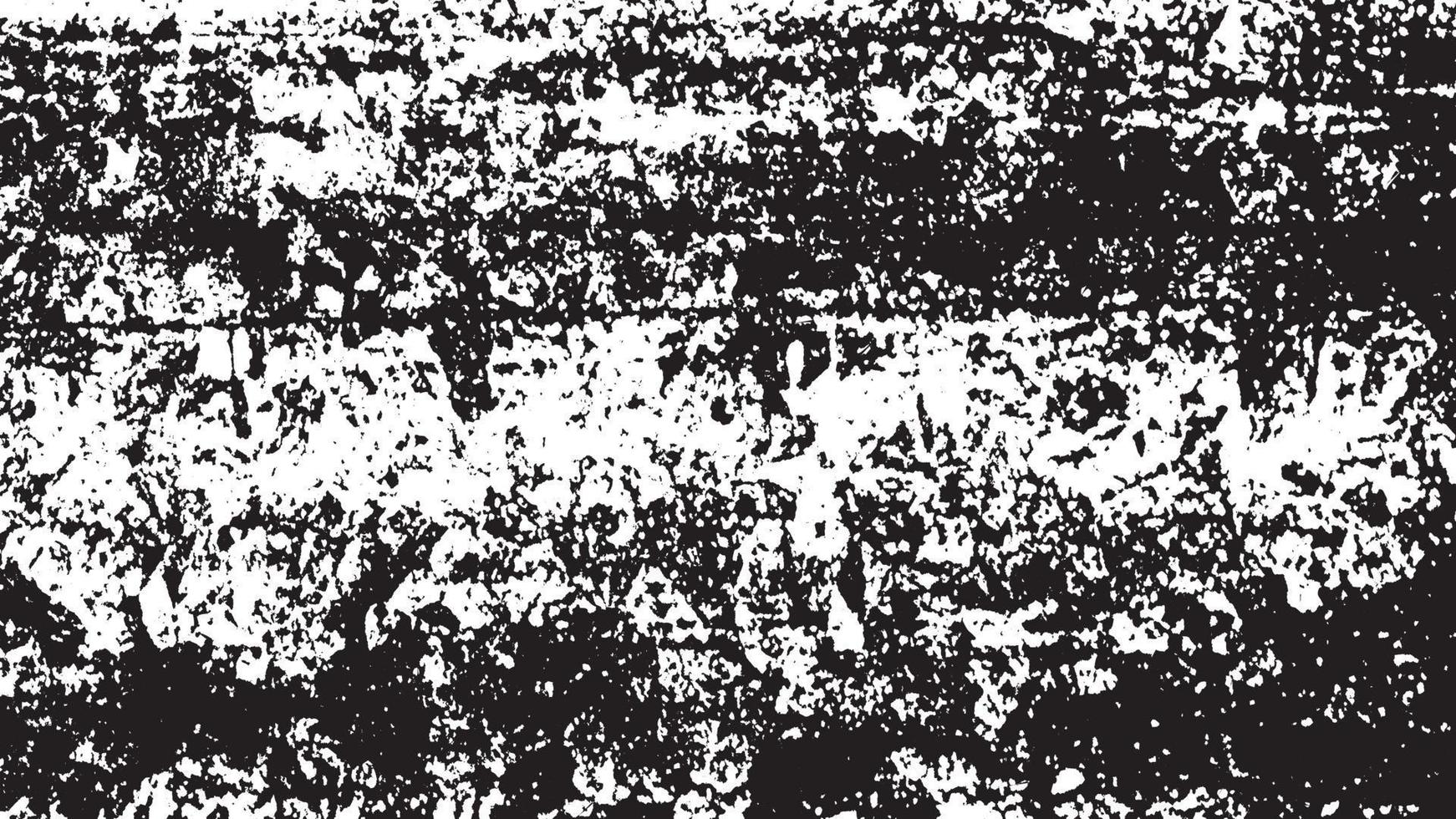 textura de superposición envejecida, fondo de grunge abstracto en blanco y negro, suciedad vectorial envejecida, textura de astillas, grietas, rasguños, desgastes, polvo, suciedad. vector