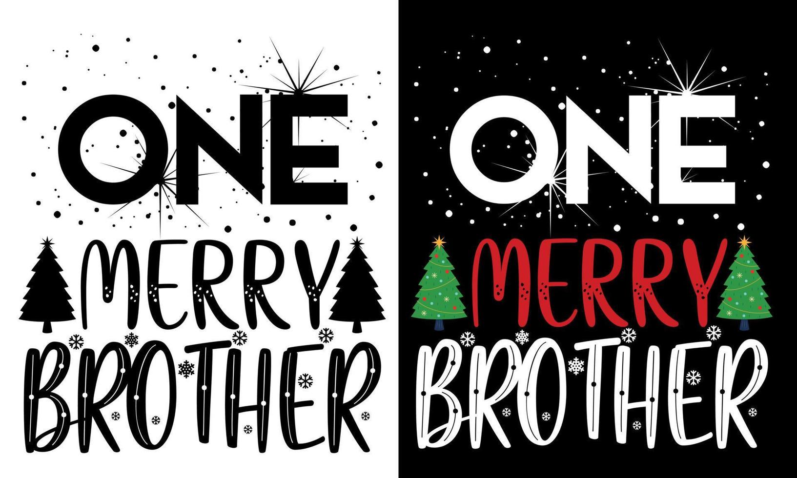 Christmas typography t shirt design vector