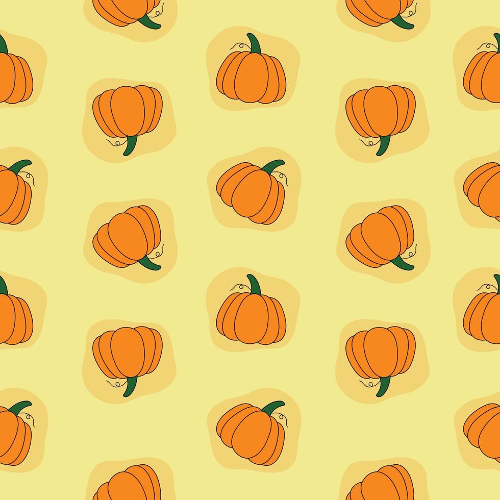 Happy Halloween or pumpkin print pattern seamless. Pumpkin abstract for printing, cutting, and crafts Ideal for mugs, stickers, stencils, web, cover. wall stickers, home decorate and more. vector