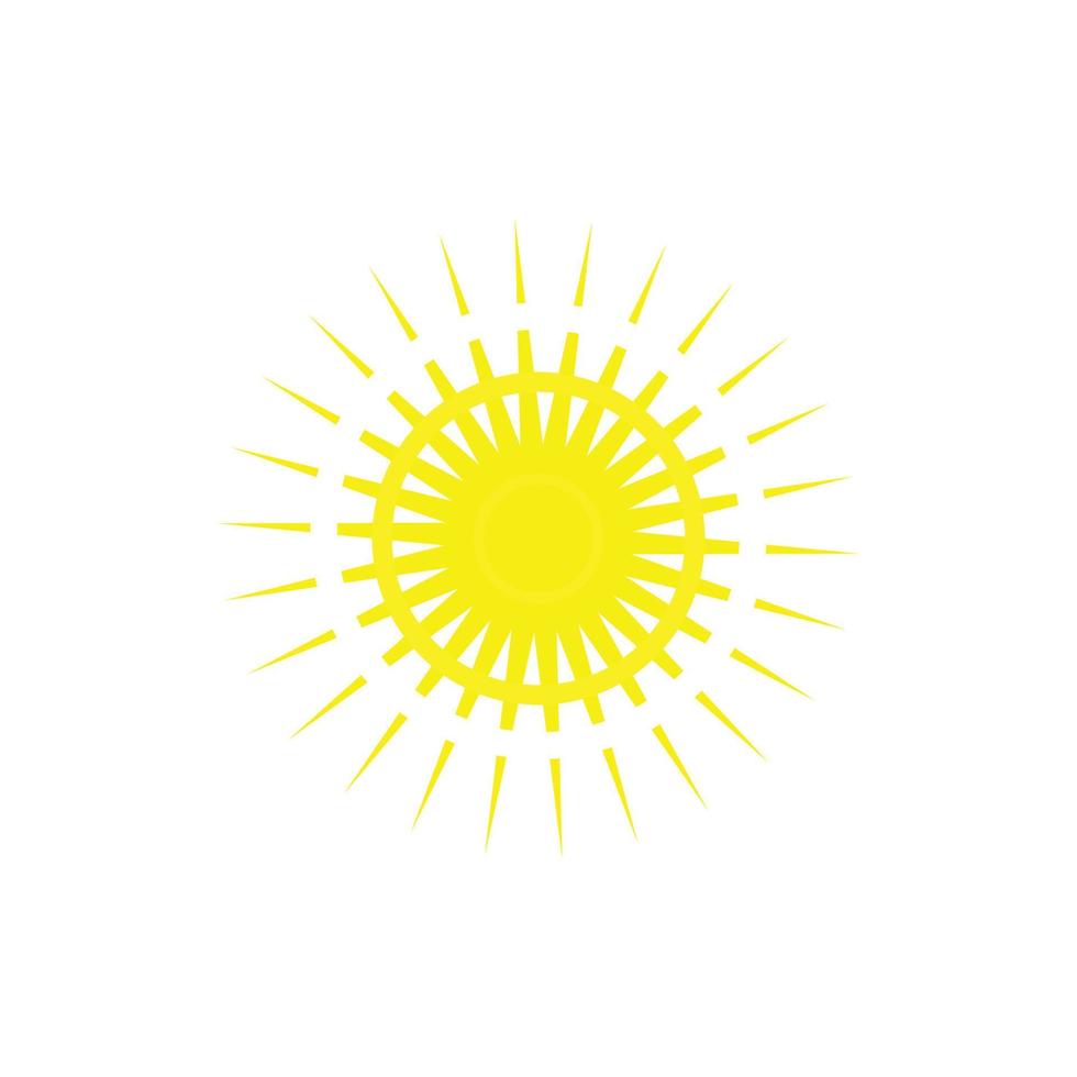sun vector illustration symbol icon picture