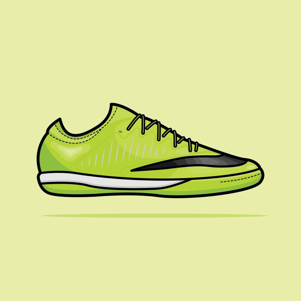 Illustration of Futsal shoes vector