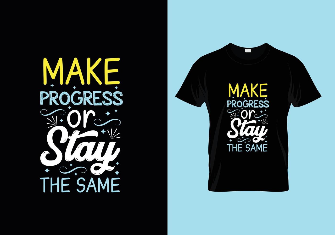 make progress or stay the same 11742352 Vector Art at Vecteezy