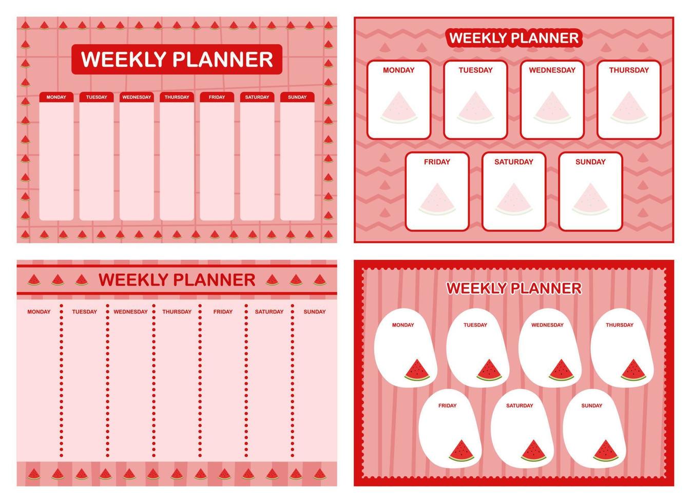 Weekly Planner Kids Schedule Design Template 11742695 Vector Art At Weekly Planner Kids Schedule Design Template 11742695 Vector Art At