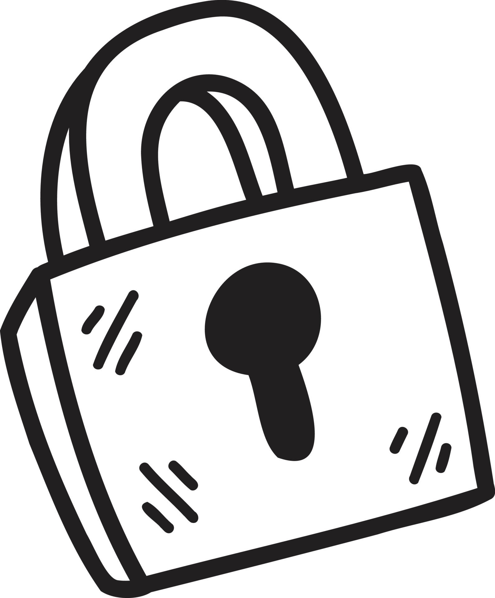 Hand Drawn master key illustration 11745754 Vector Art at Vecteezy