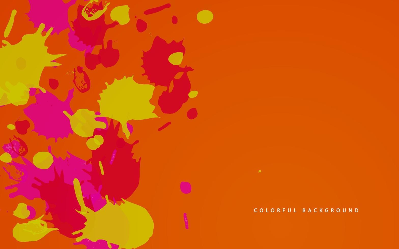 Abstract paint watercolor background vector