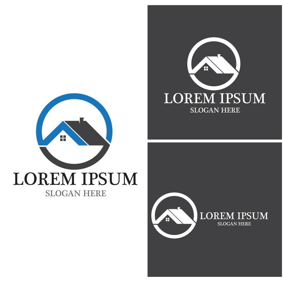 Property and Construction Logo design vector