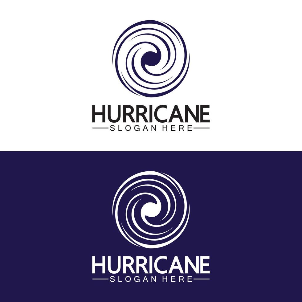 Hurricane logo symbol icon illustration vector
