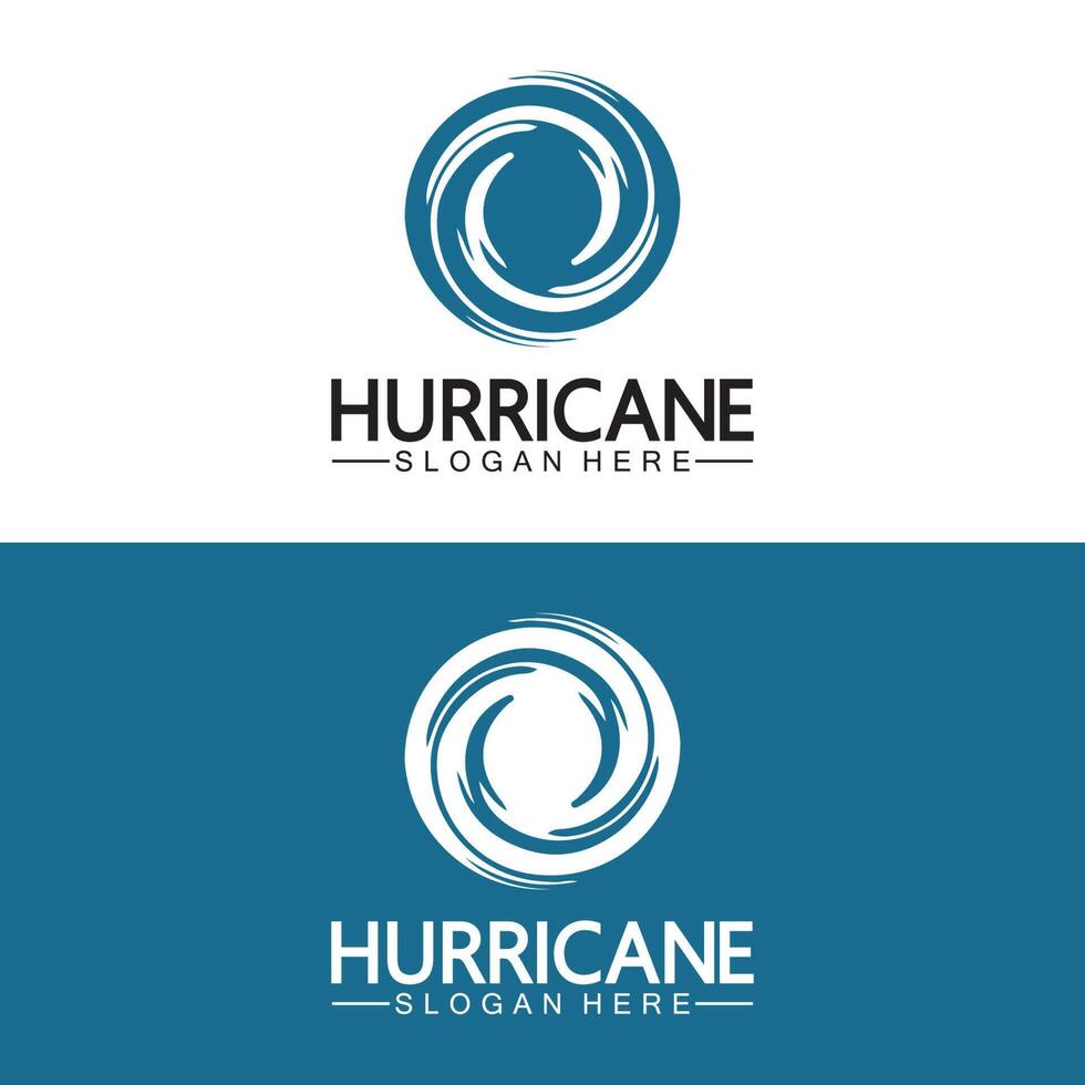 Hurricane logo symbol icon illustration vector