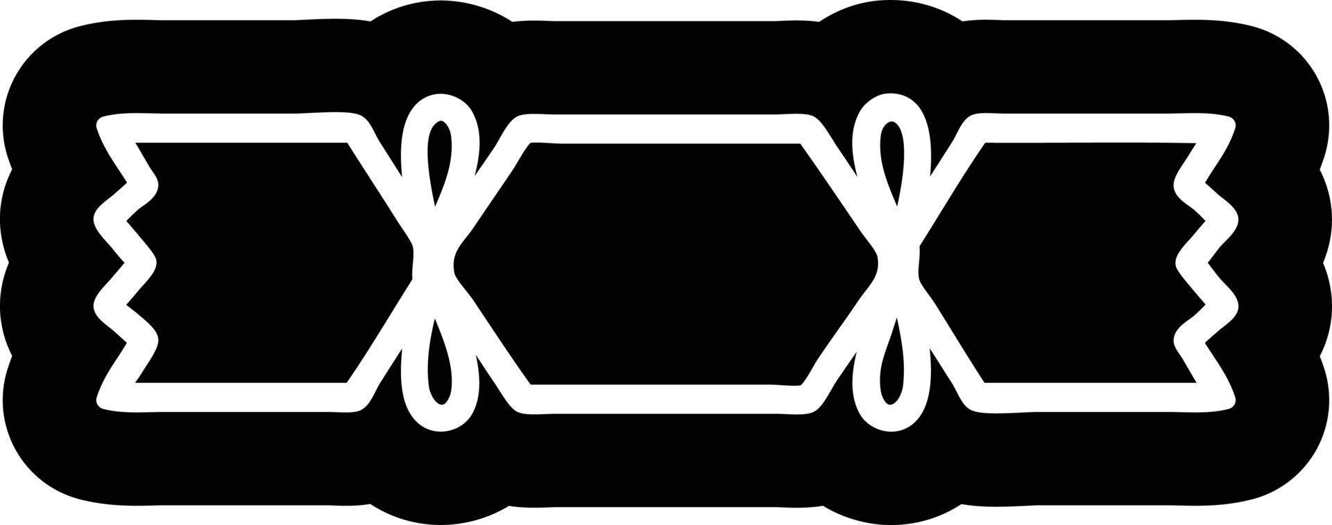 christmas cracker icon vector