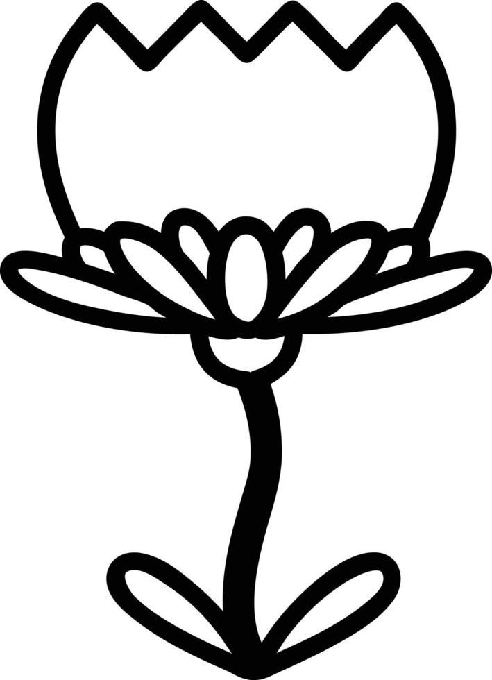 lotus flower icon vector