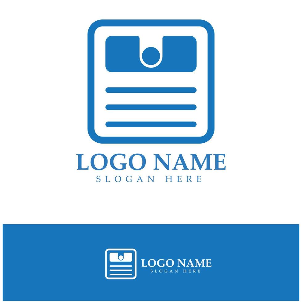 e-wallet logo design icon vector