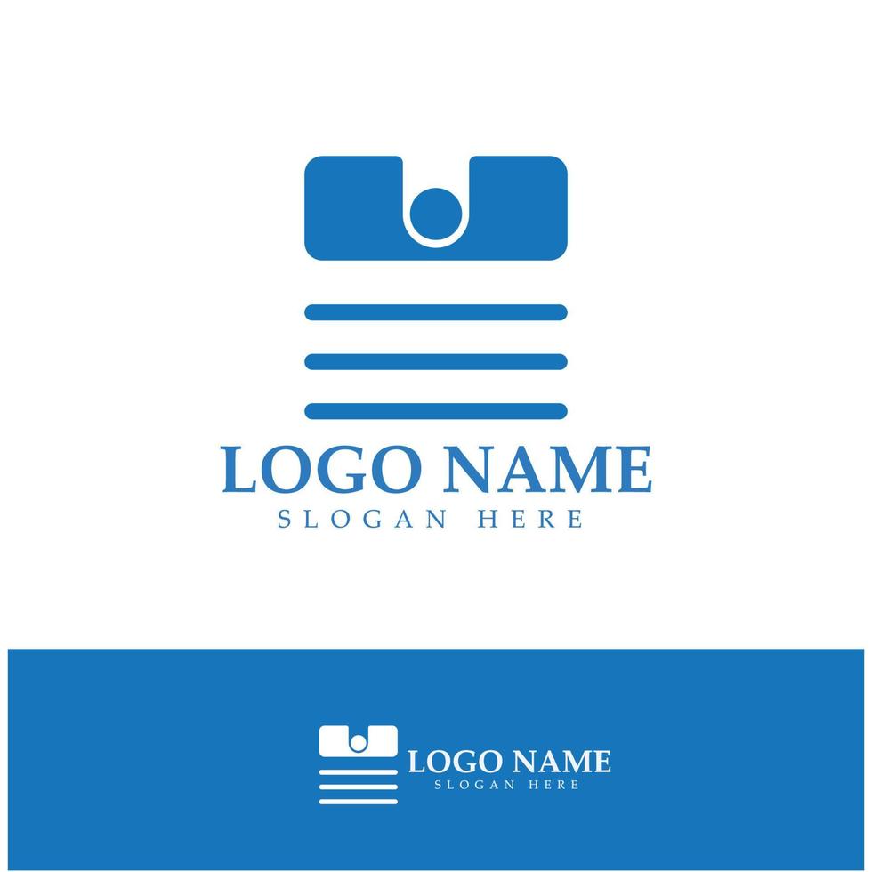 e-wallet logo design icon vector