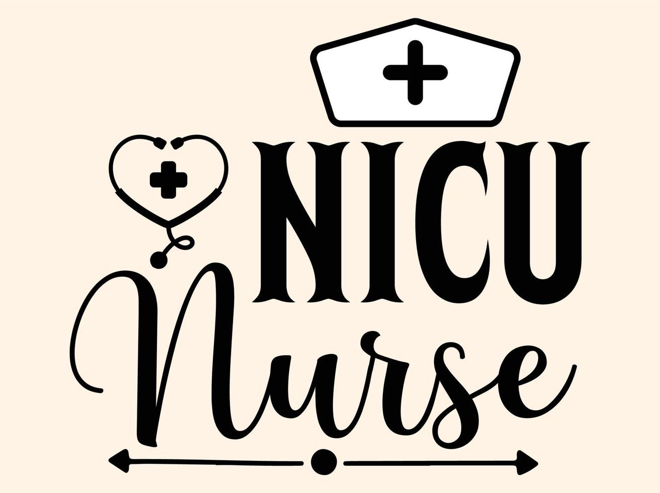 Nurse  t-shirt design vector