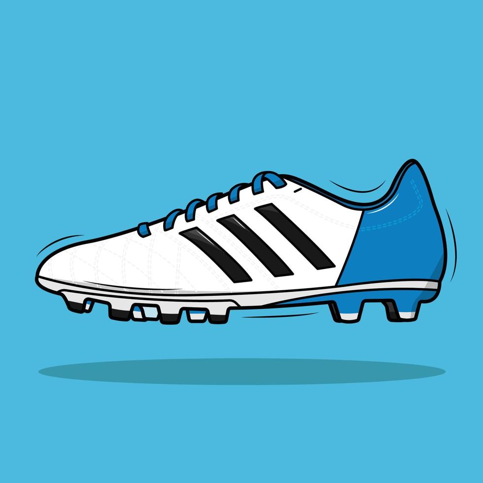 ilustración de zapatos deportivos vector