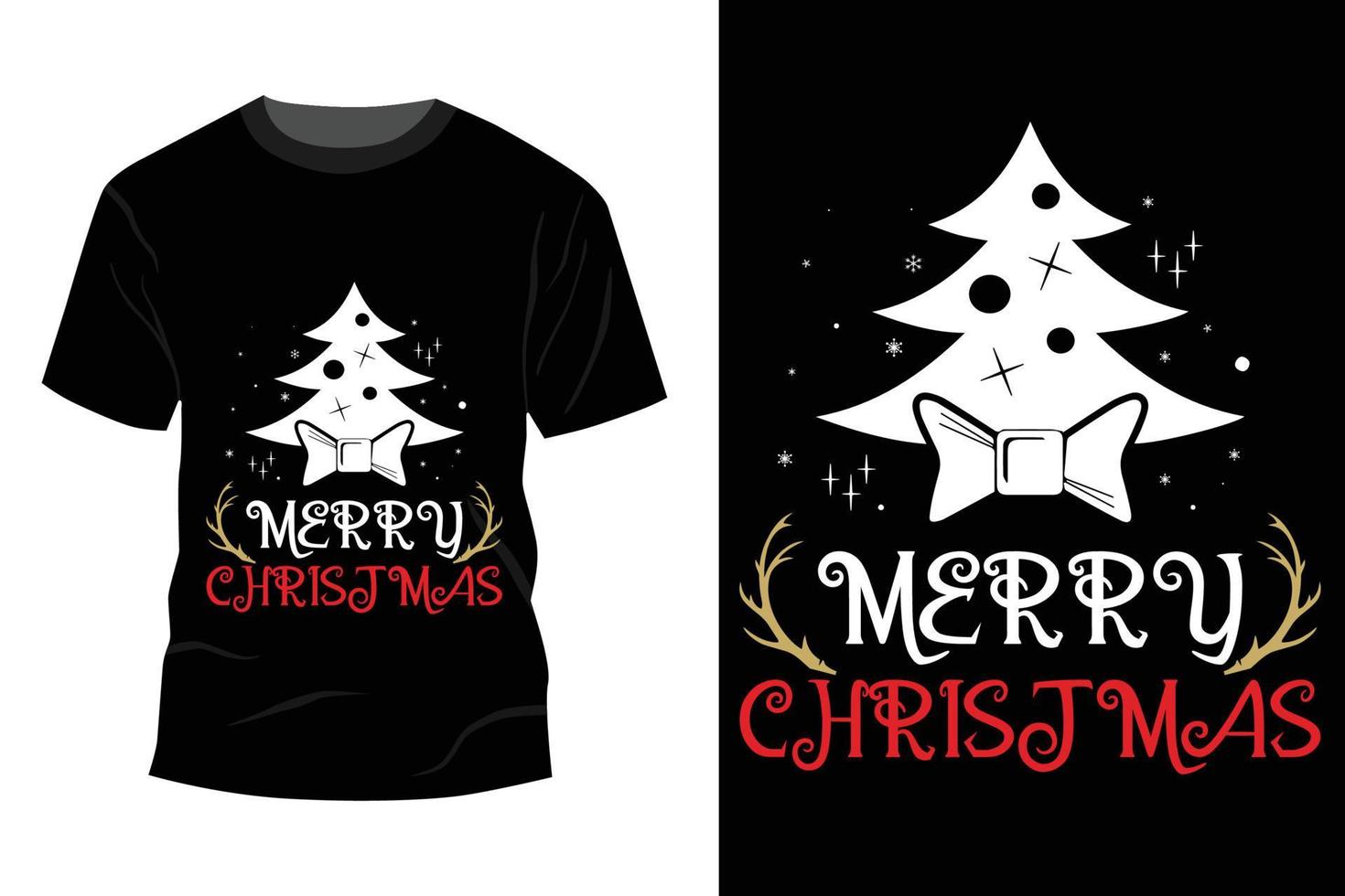 diseño de camiseta de navidad vector