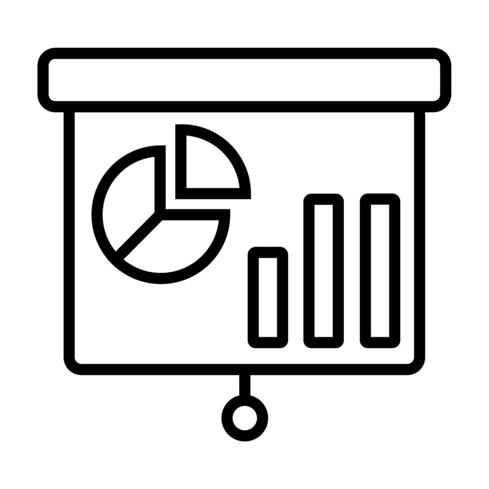 Illustration Vector Graphic of Business, chart, finance Icon