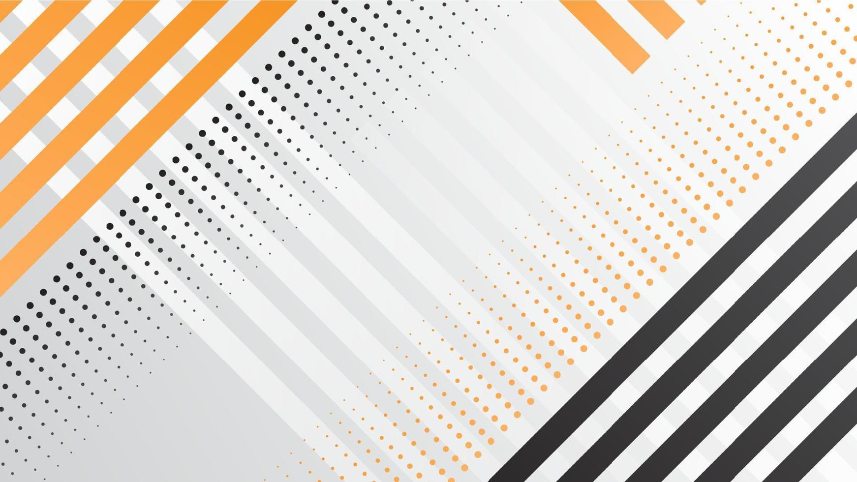 Abstract diagonal lines with halftone background design vector