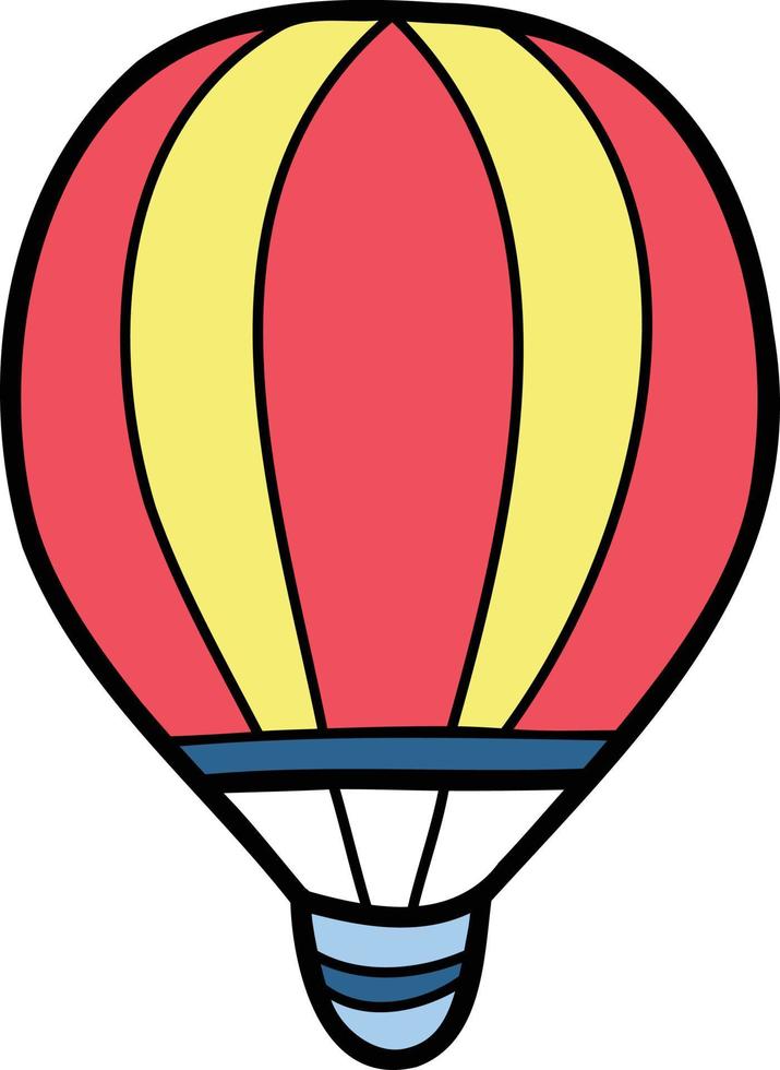 Hand Drawn balloon illustration vector