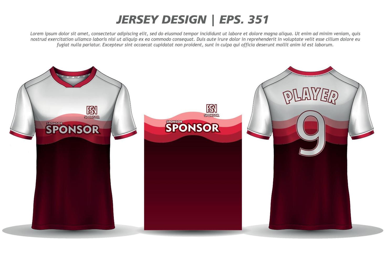 Jersey design sublimation t shirt Premium geometric pattern Incredible Vector collection for Soccer football racing cycling gaming motocross sports