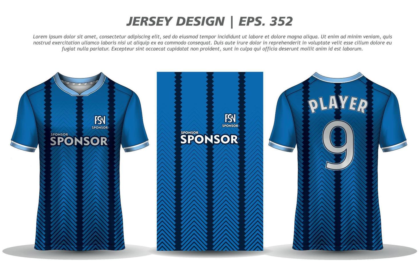 Jersey design sublimation t shirt Premium geometric pattern Incredible Vector collection for Soccer football racing cycling gaming motocross sports