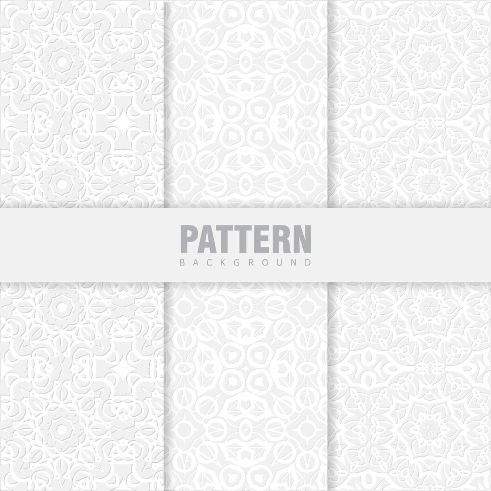 patrones orientales. fondo con adornos árabes. patrones, fondos y fondos de pantalla para su diseño. ornamento textil vector