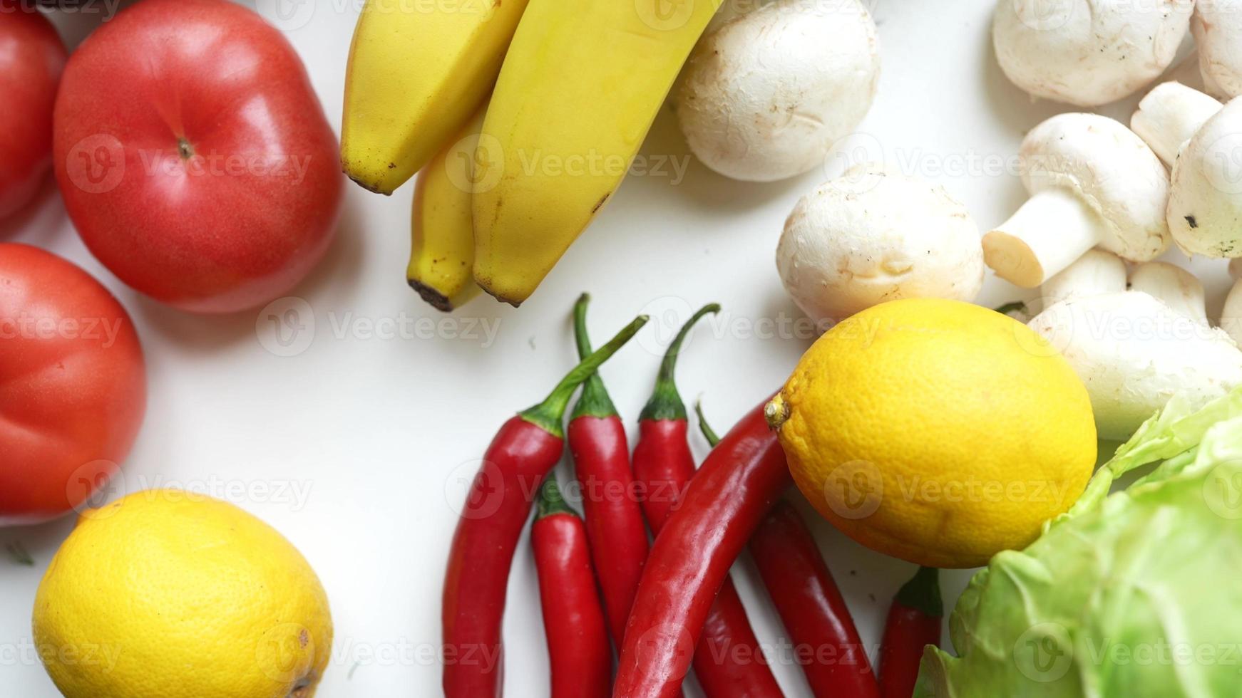 Fresh healthy vegetables for a healthy diet. Healthy food concept photo