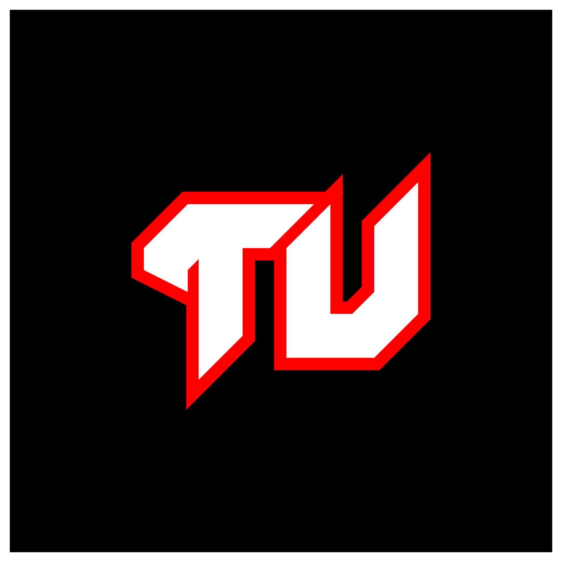 diseño de logotipo tu, diseño de letra tu inicial con estilo de ciencia