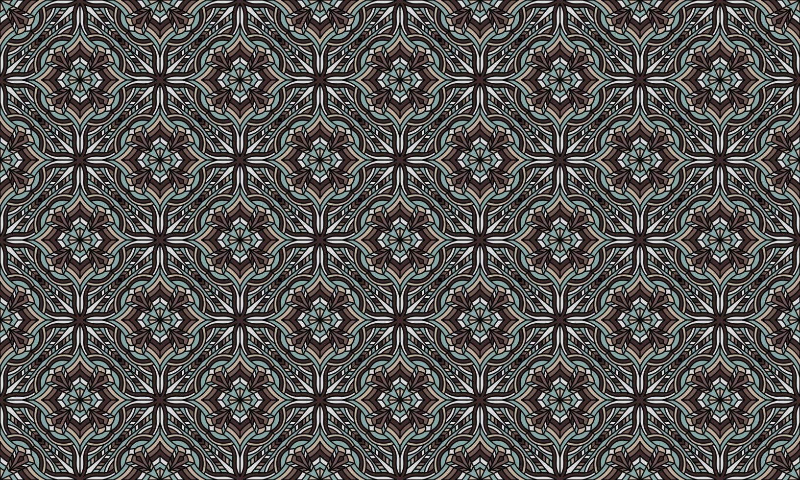 pattern unique traditional ethnic background vector