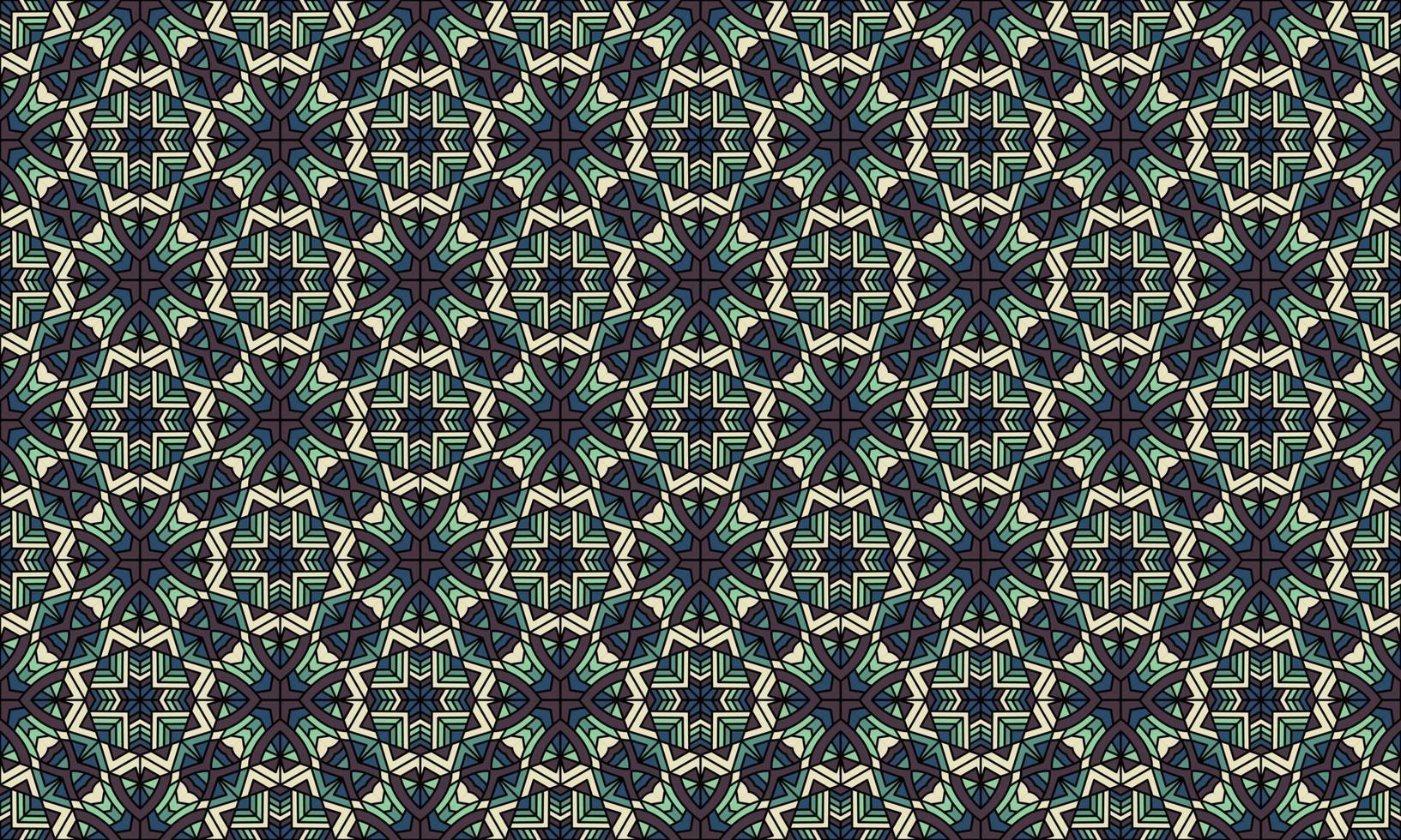 pattern unique traditional ethnic background vector