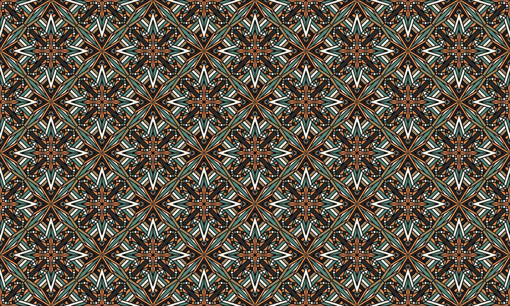 pattern unique traditional ethnic background vector