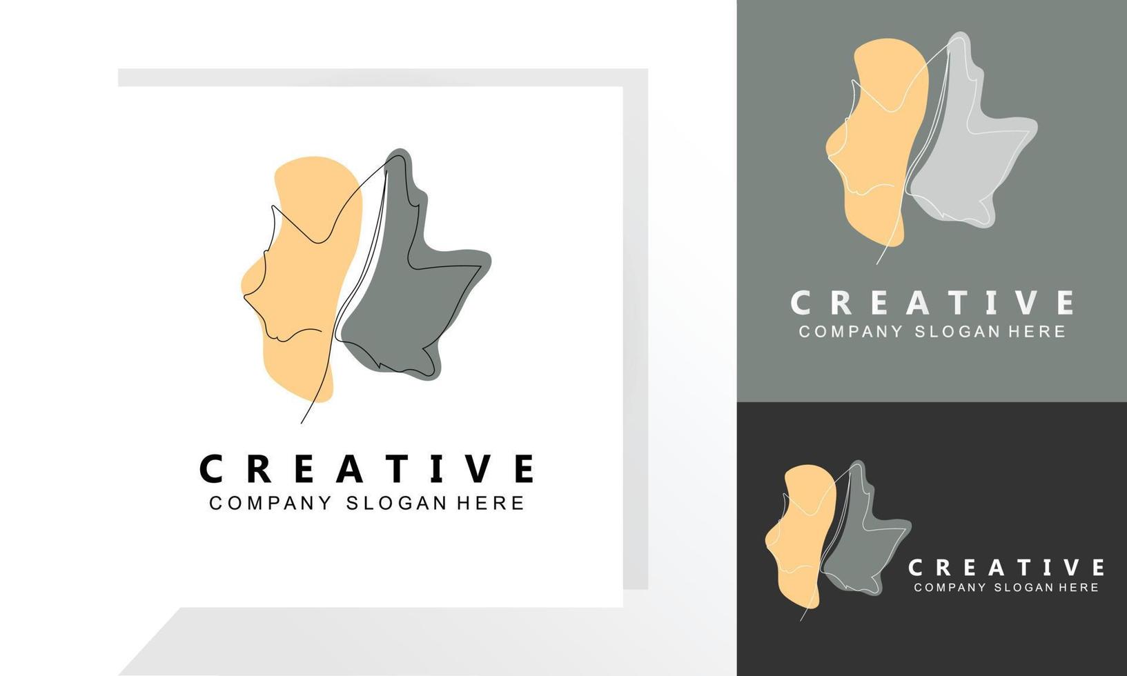 Leaf Logo Design, Vector With Other Styles, Illustration Set Collection Of Leaf Types